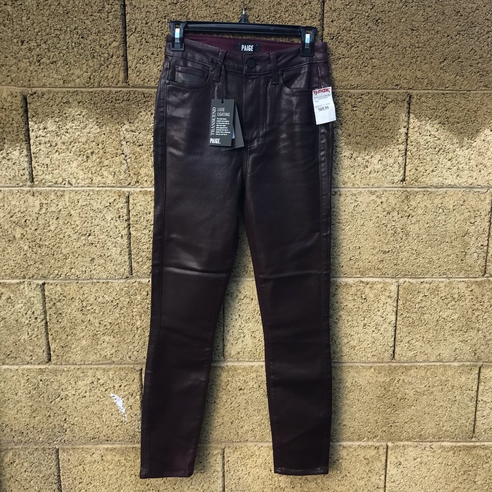 Paige leather pants